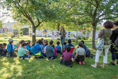 Atelier pédagogique au Jardin-école