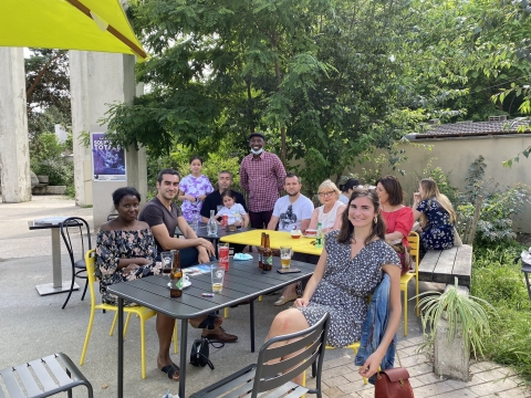 Terrasse Source du Bel'R