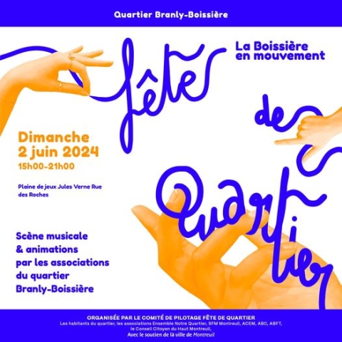 Fête de quartier Branly Boissière