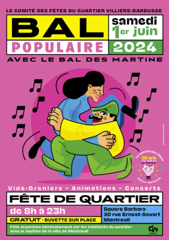 Fête de quartier Villiers Barbusse